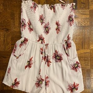 Floral summer romper